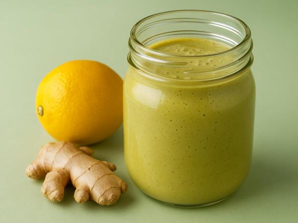 Ingwer, Avocado und Orange in einem Glas: Der Smoothie, der dort ansetzt, wo sich ein großer Teil Ihres Immunsystems befindet
